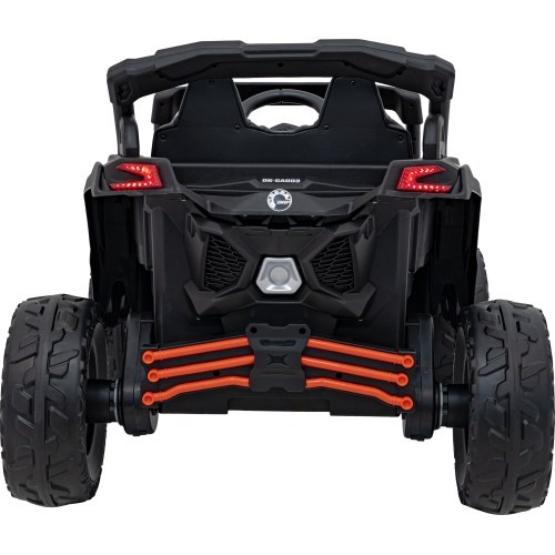 Elektromobilis kvadricikls Can-Am Maverick, oranžs