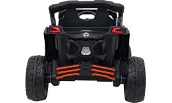Elektromobilis kvadricikls Can-Am Maverick, oranžs