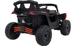 Elektromobilis kvadricikls Can-Am Maverick, oranžs