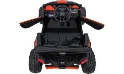 Elektromobilis kvadricikls Can-Am Maverick, oranžs
