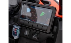 Elektromobilis kvadricikls Can-Am Maverick, oranžs