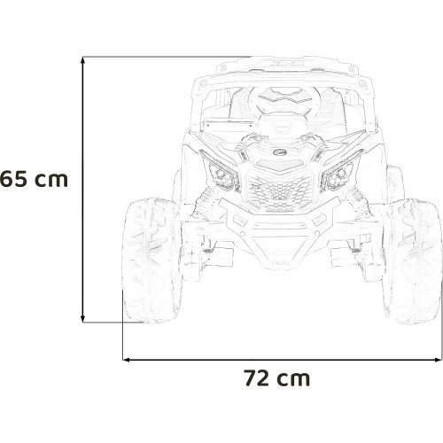 Vehicle ATV CAN-AM Maverick Pink