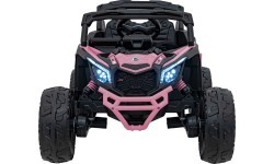 Электромобиль квадроцикл Can-Am Maverick, розовый