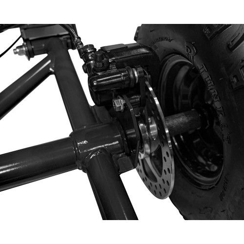 RamiGO MUD MONSTER benzīna kartings melns