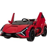 Электромобиль Lamborghini SIAN, красный