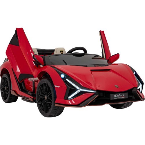 Elektromobilis Lamborghini SIAN, sarkans