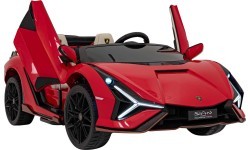 Электромобиль Lamborghini SIAN, красный