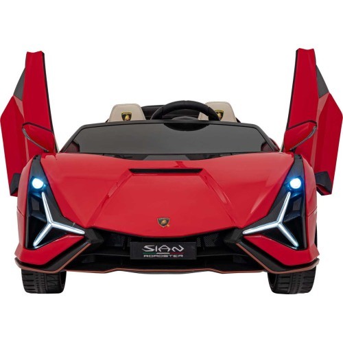 Электромобиль Lamborghini SIAN, красный