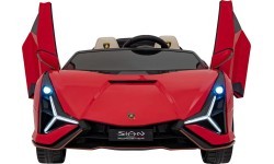 Lamborghini SIAN vehicle Red