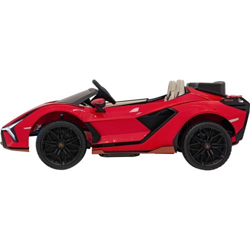 Электромобиль Lamborghini SIAN, красный