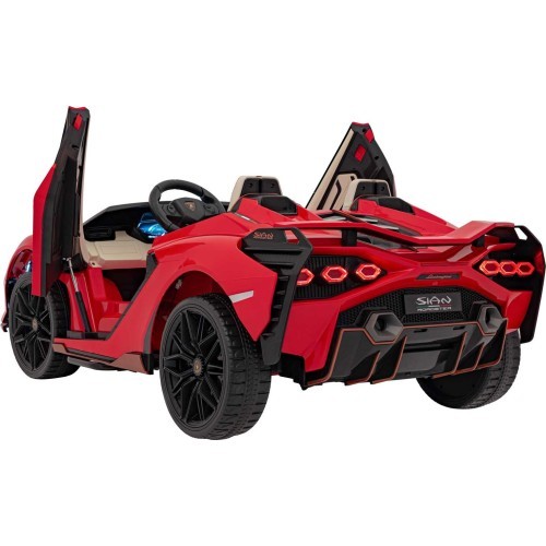 Lamborghini SIAN vehicle Red