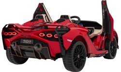 Elektromobilis Lamborghini SIAN, sarkans