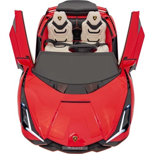 Lamborghini SIAN vehicle Red