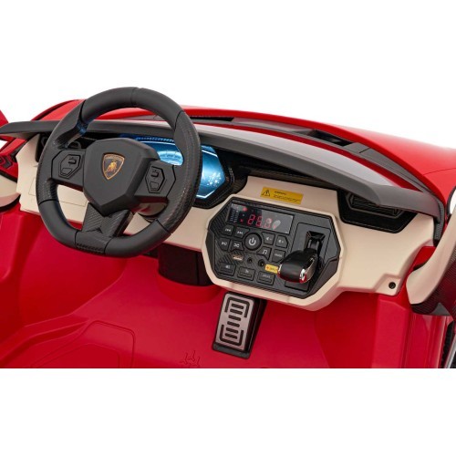 Электромобиль Lamborghini SIAN, красный