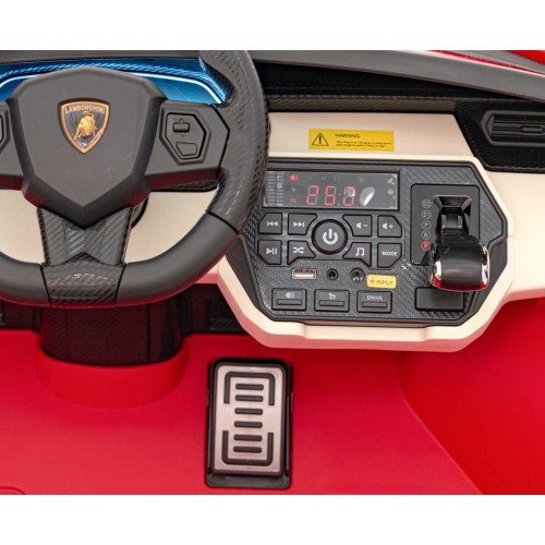 Elektromobilis Lamborghini SIAN, sarkans