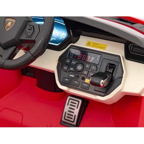 Elektromobilis Lamborghini SIAN, sarkans