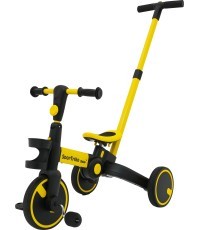 Трёхколёсный велосипед Happy Bike 3in1 Sportrike, жёлтый