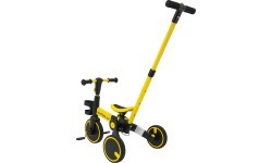 Трёхколёсный велосипед Happy Bike 3in1 Sportrike, жёлтый