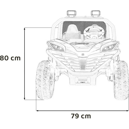 Vehicle Buggy FASTER Blue