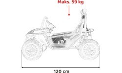 Vehicle Buggy FASTER Blue