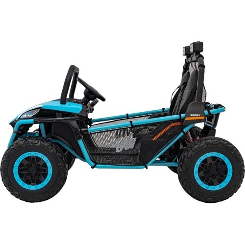 Elektromobilis Buggy FASTER, zils