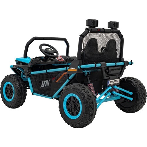 Elektromobilis Buggy FASTER, zils