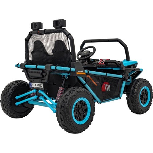 Elektromobilis Buggy FASTER, zils