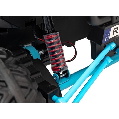 Elektromobilis Buggy FASTER, zils