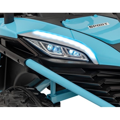 Elektromobilis Buggy FASTER, zils