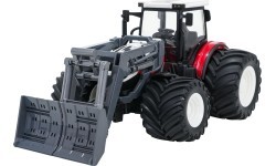 Tractor + Bulldozer R/C 1:24 Red
