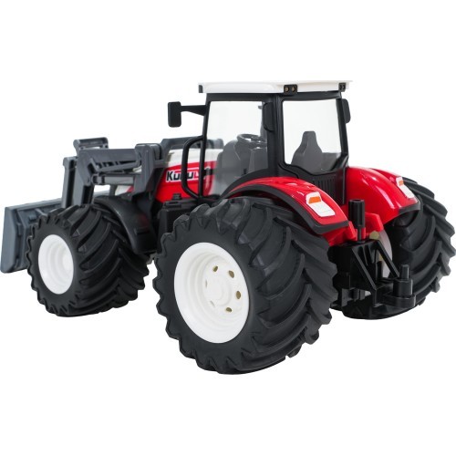Tractor + Bulldozer R/C 1:24 Red
