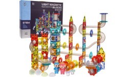 Magnetic Building Blocks Luminous Ball Set 228 pcs.
