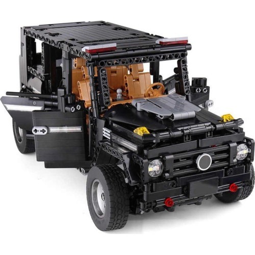 Off-road Car Block Set 1722 pcs. Black
