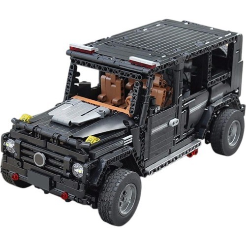 Off-road Car Block Set 1722 pcs. Black