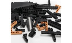 Off-road Car Block Set 1722 pcs. Black