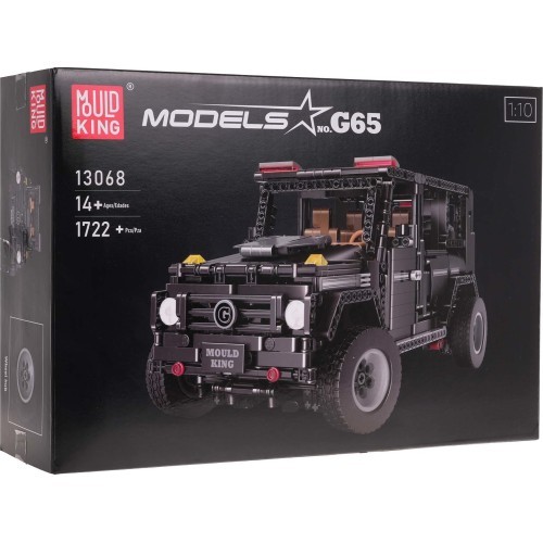 Off-road Car Block Set 1722 pcs. Black