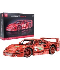 Sports Car Block Set 2688 pieces. Red