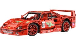 Sports Car Block Set 2688 pieces. Red