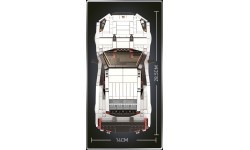 Car Block Set 1034 pcs. White