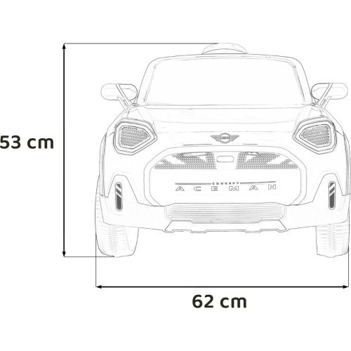 Электромобиль Mini Concept Aceman, чёрный