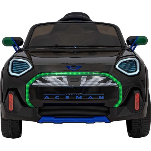 Mini Concept Aceman elektromobilis, melns