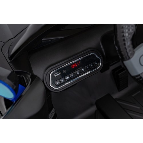 Mini Concept Aceman elektromobilis, melns
