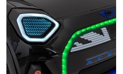 Mini Concept Aceman elektromobilis, melns
