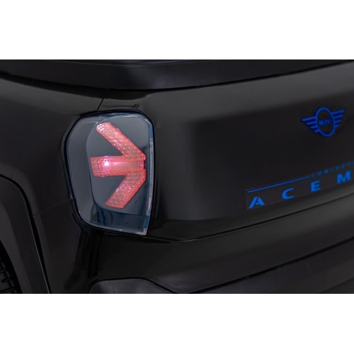Mini Concept Aceman elektromobilis, melns