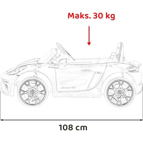 Porsche Spyder RS 718  vehicle White