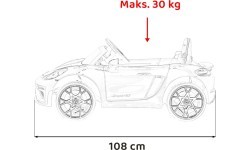 Porsche Spyder RS 718  vehicle White