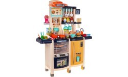 Kitchen Kitchenette with Light and Sound Function 65 pcs. Blue