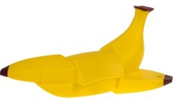 Banana galvas mīkla kubs