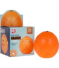 Oranžs prāta mežģa kubiks
