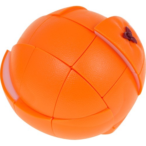 Oranžs prāta mežģa kubiks
